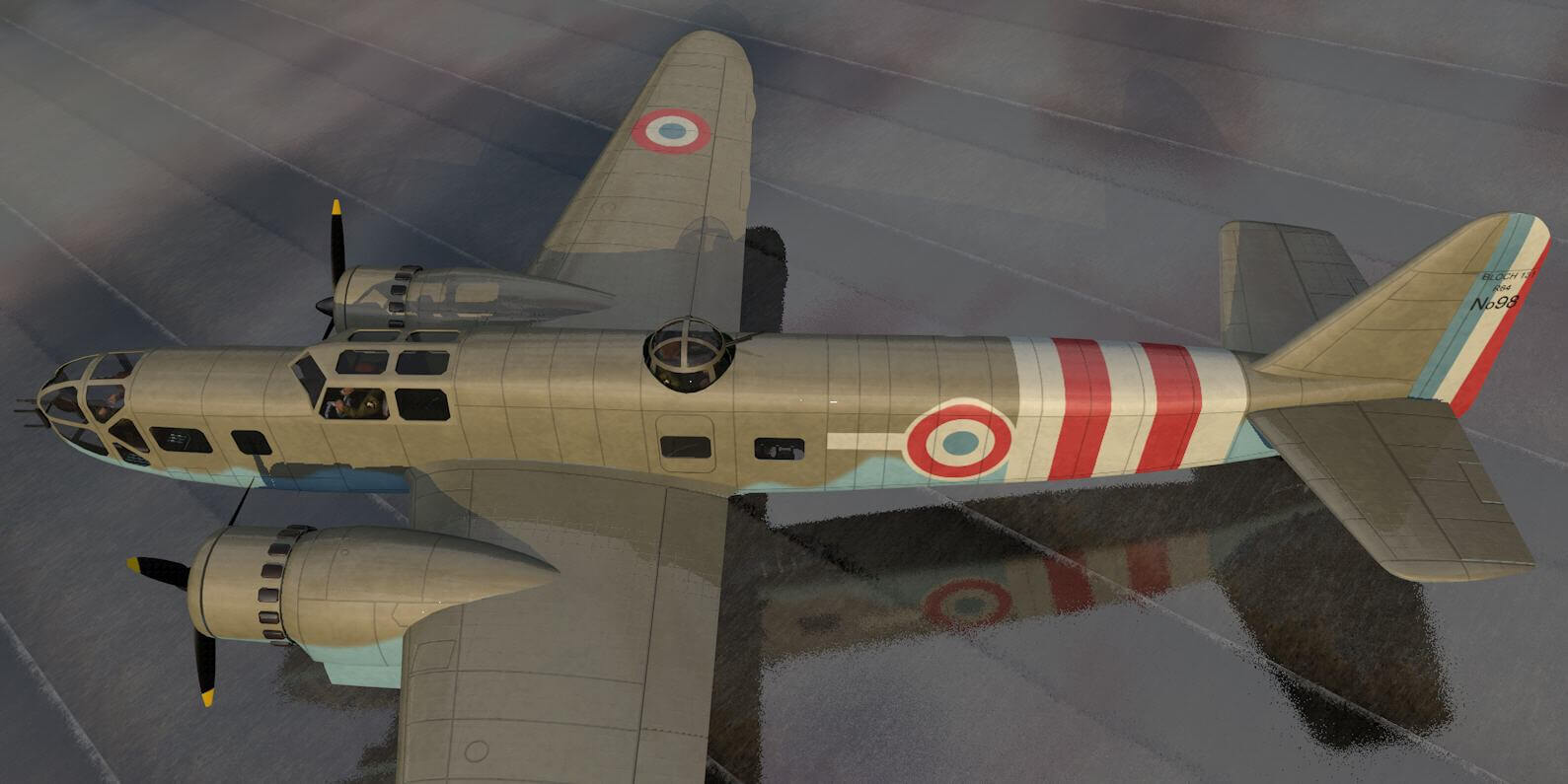 Bloch MB-131 3D Model by ChipBassChaos