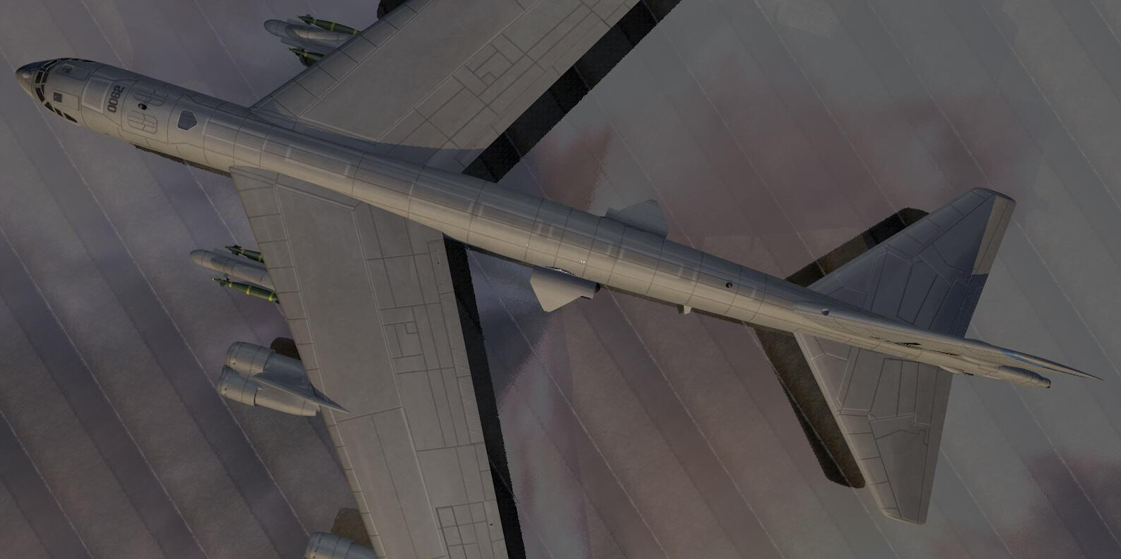 Boeing B-52 Stratofortress 3D Model by ChipBassChaos