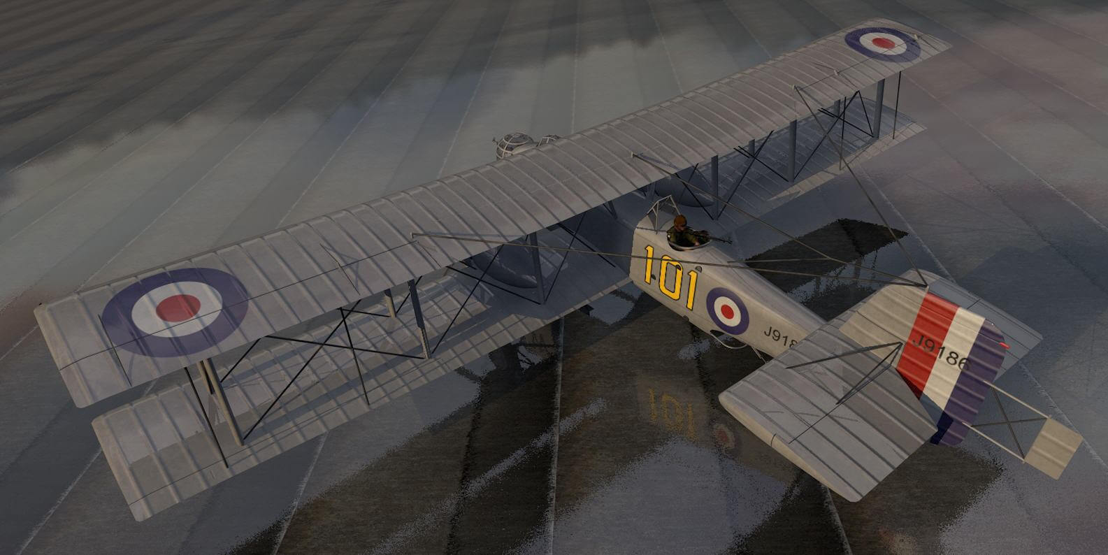 Boulton Paul Overstrand 3D Model by ChipBassChaos