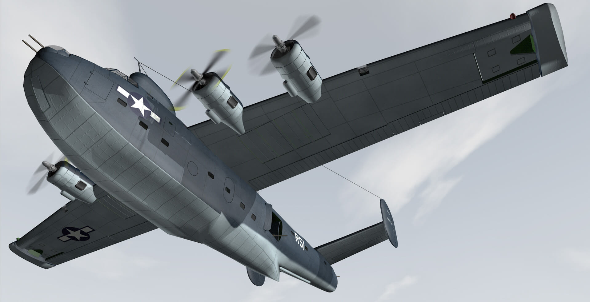 Consolidated PB2Y3 Coronado 3D Model by ChipBassChaos