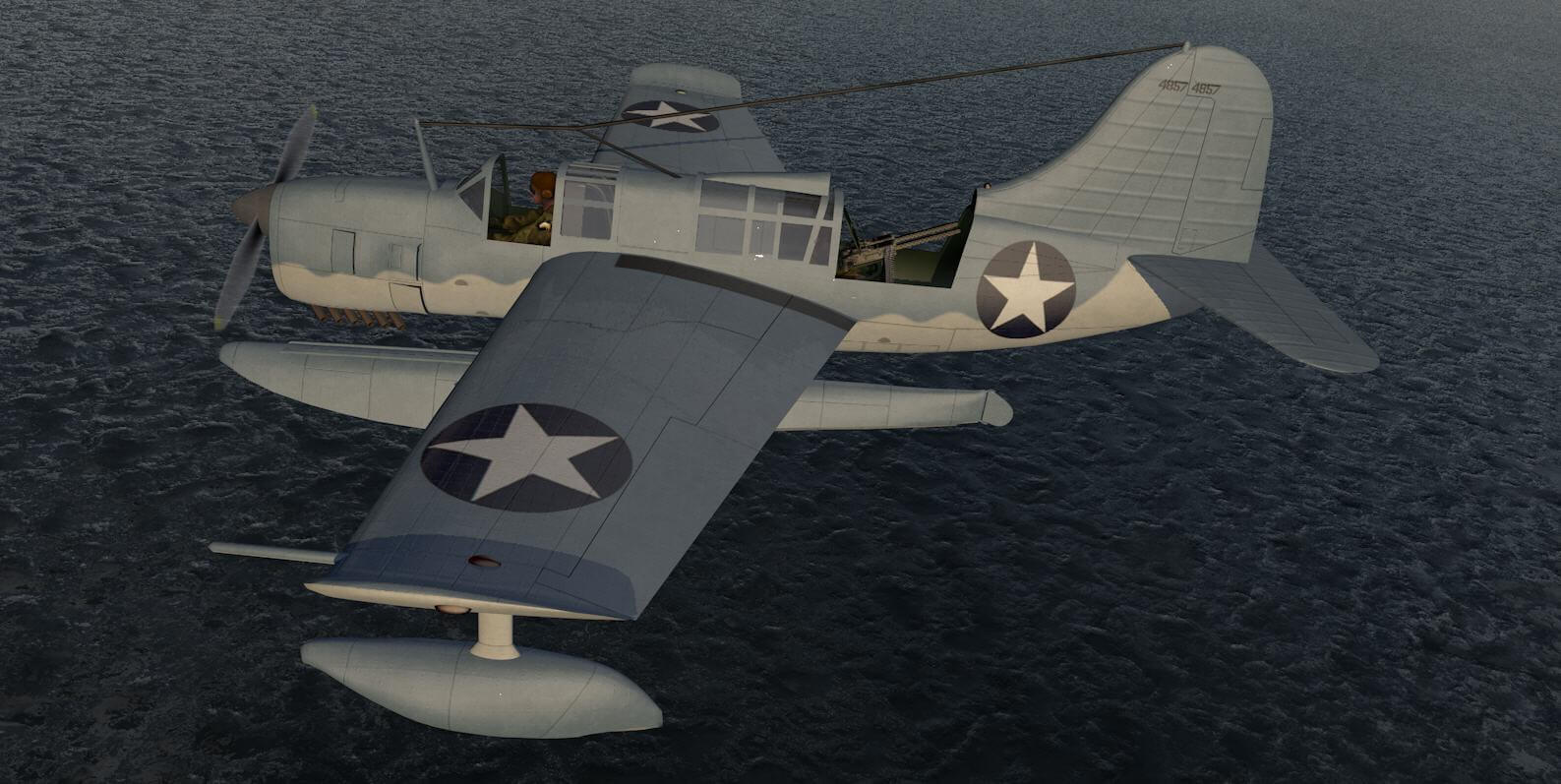 Curtiss SO3C1 Seamew 3D Model by ChipBassChaos