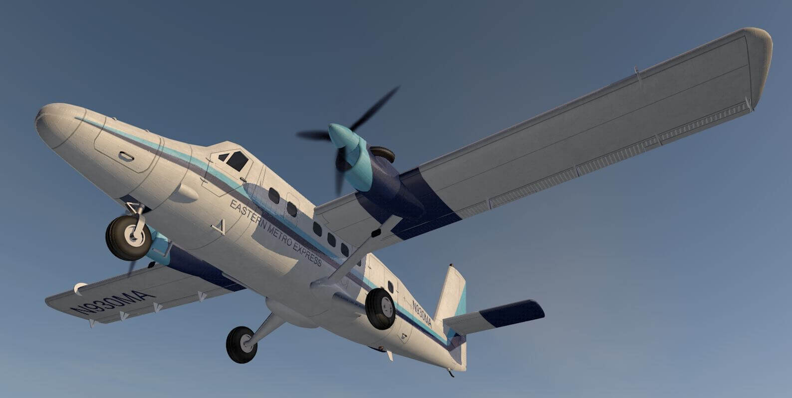 De Havilland Canada DHC6 Twin Otter 3D Model by ChipBassChaos