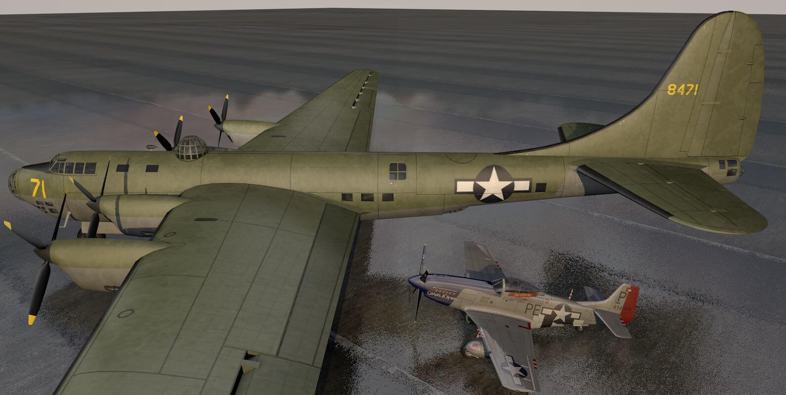 Douglas XB19A Behemoth 3D Model by ChipBassChaos