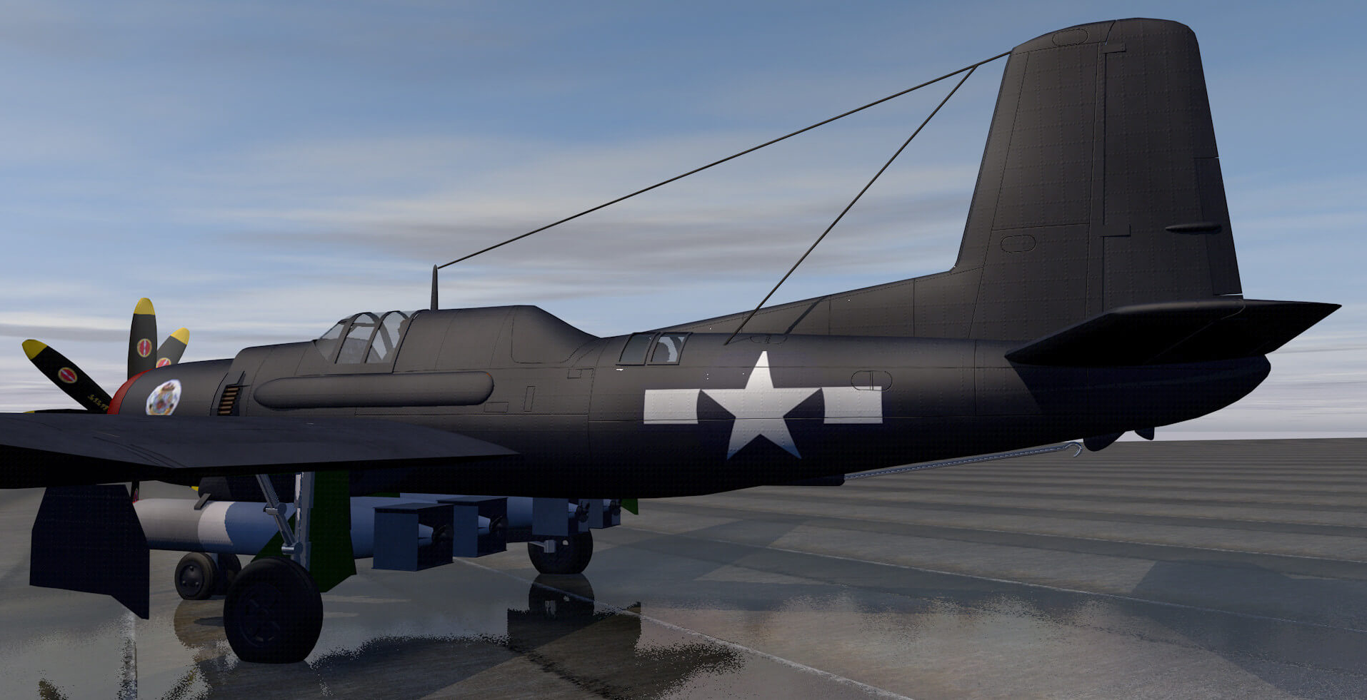 Douglas XTB2D1 Skypirate 3D Model by ChipBassChaos