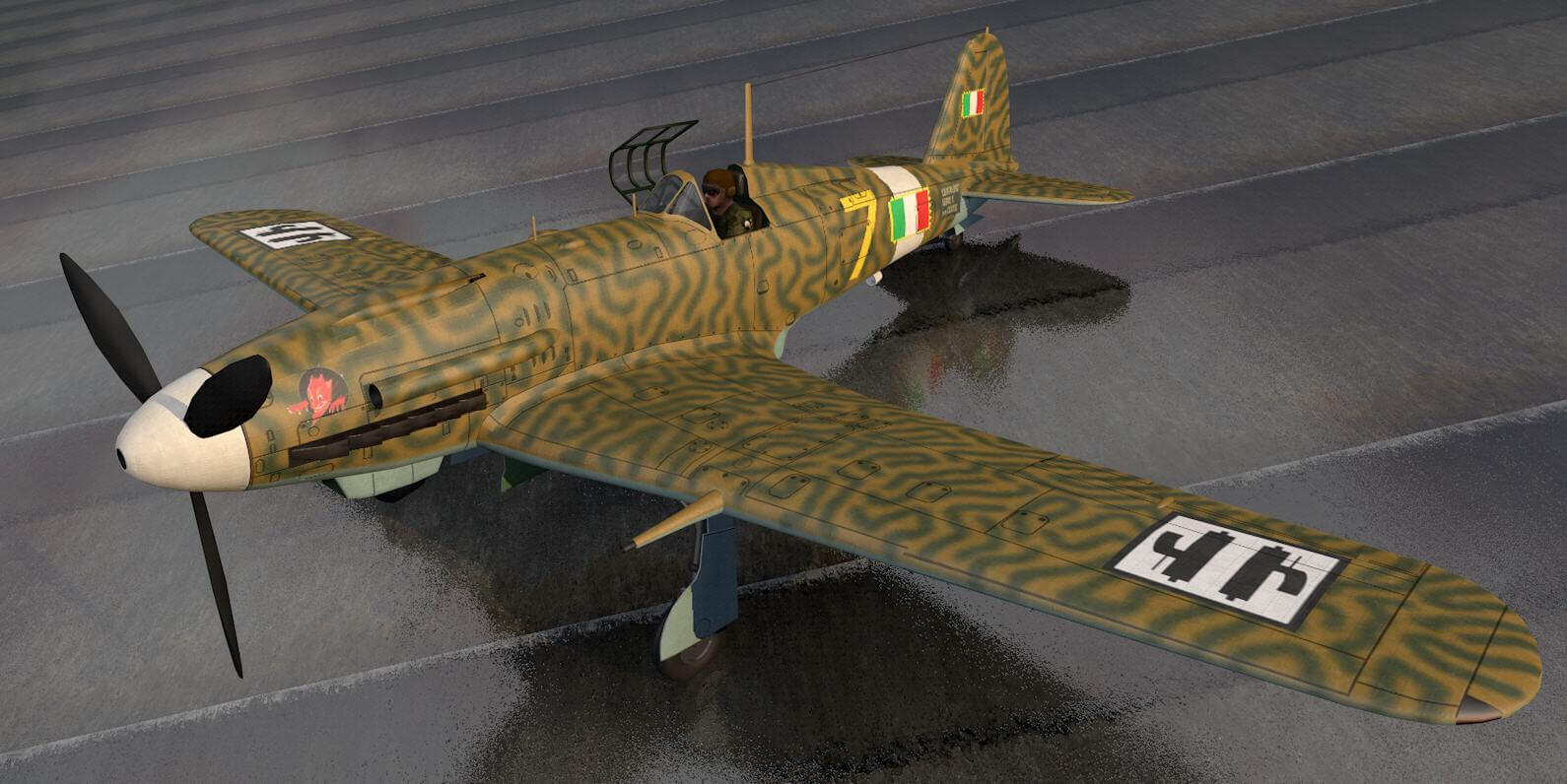Fiat G55 Centauro 3D Model by ChipBassChaos
