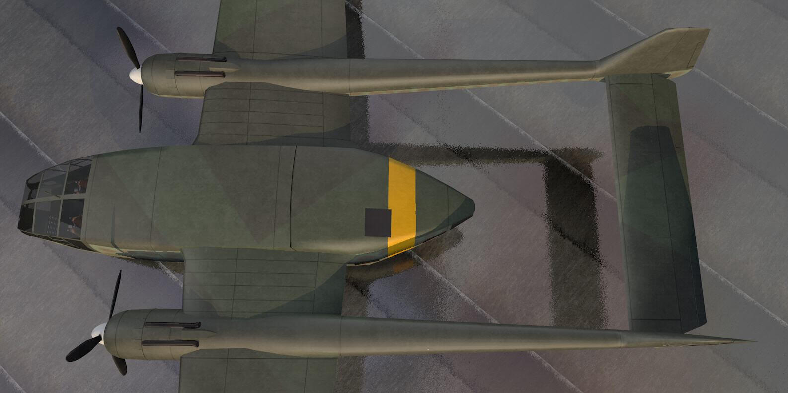 Gotha GO244 B1 3D Model by ChipBassChaos