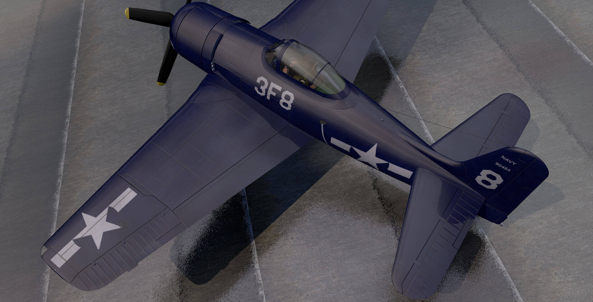 Grumman F8F Bearcat - 3D Model by ChipBassChaos