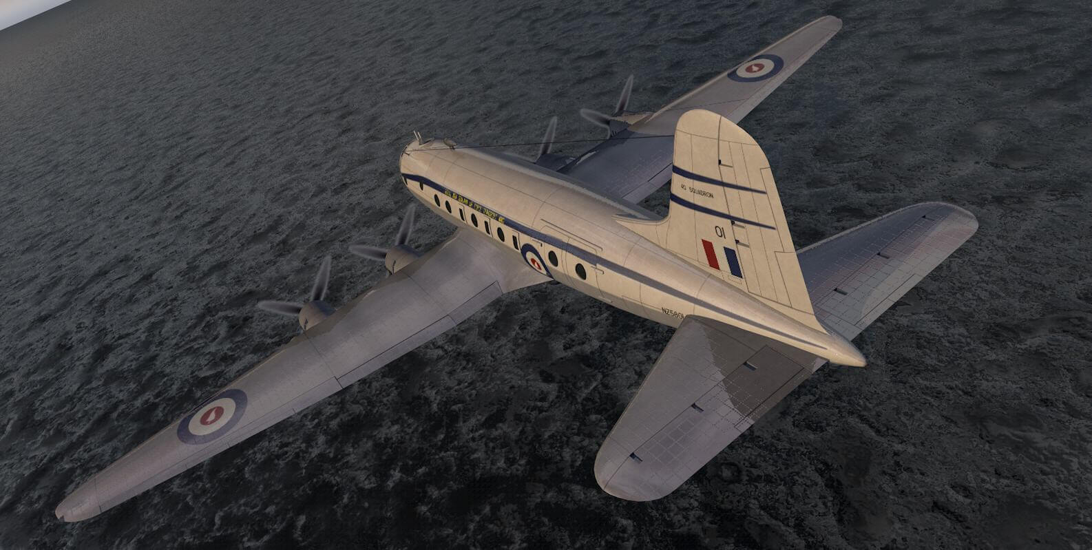Handley Page HP67 Hastings C Mk1 3D Model by ChipBassChaos