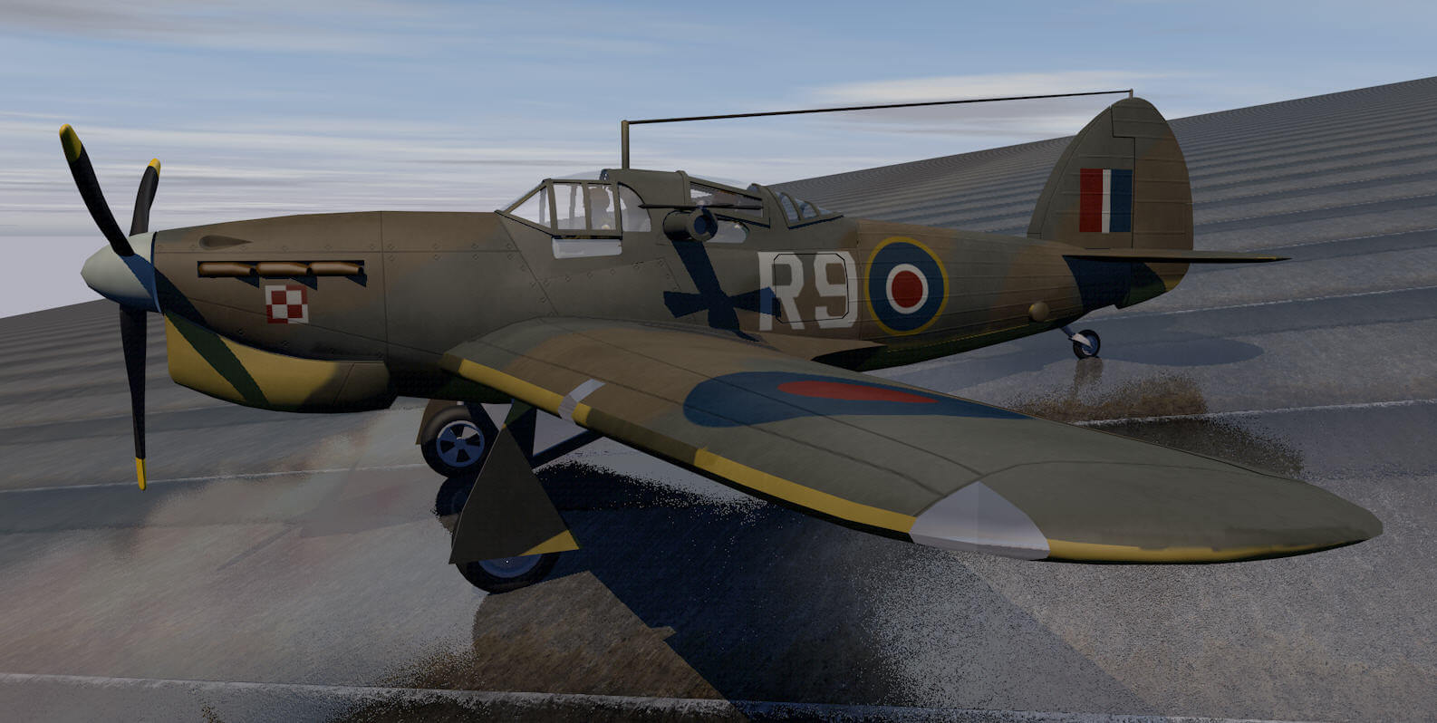 Hawker Henley Mk1 3D Model by ChipBassChaos