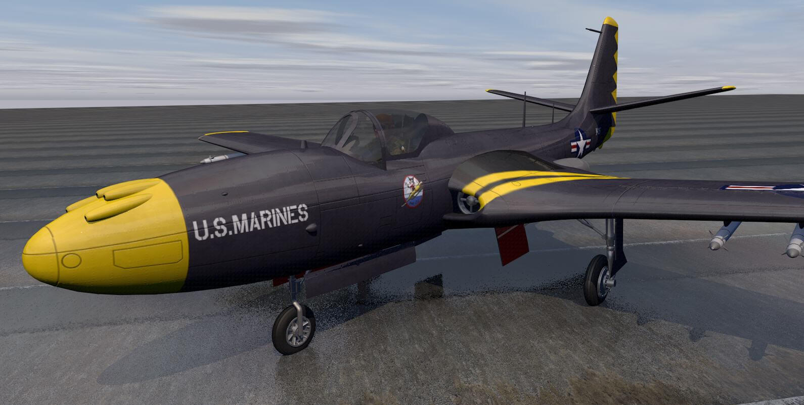 McDonnell FH-1 Phantom 3D Model by ChipBassChaos