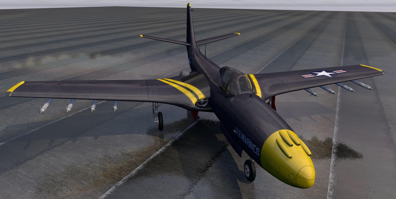 McDonnell FH-1 Phantom 3D Model by ChipBassChaos