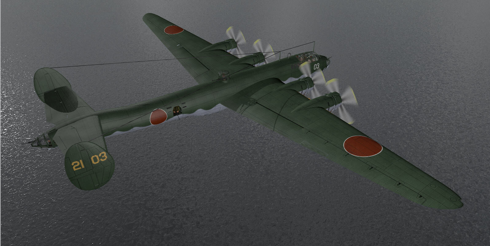 Nakajima G5N2 Shinzan (Liz) 3D Model by ChipBassChaos