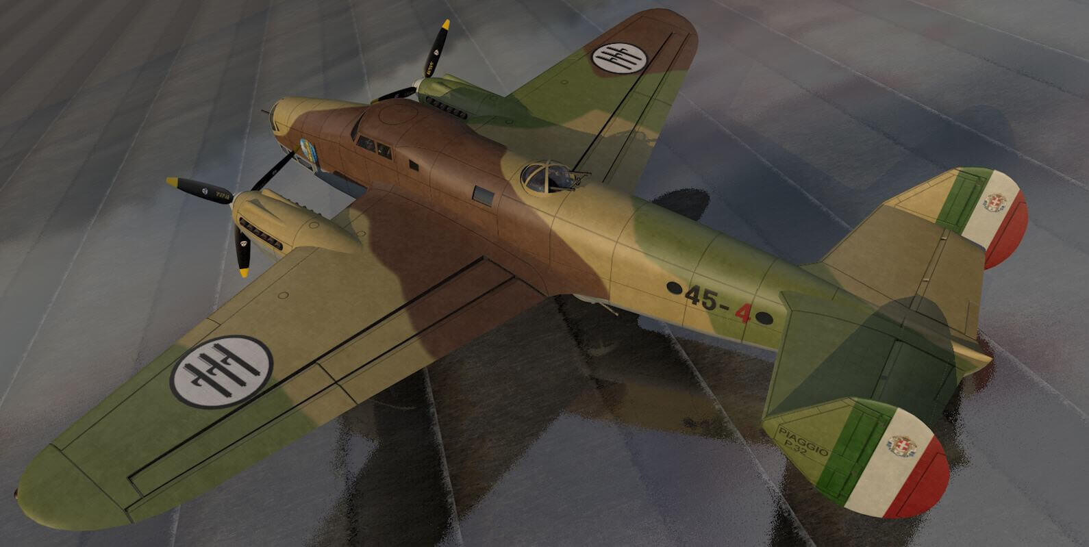 Piaggio P32 3D Model by ChipBassChaos