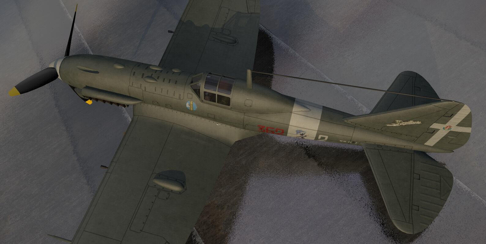 Reggiane Re-2005 Sagittario 3D Model by ChipBassChaos