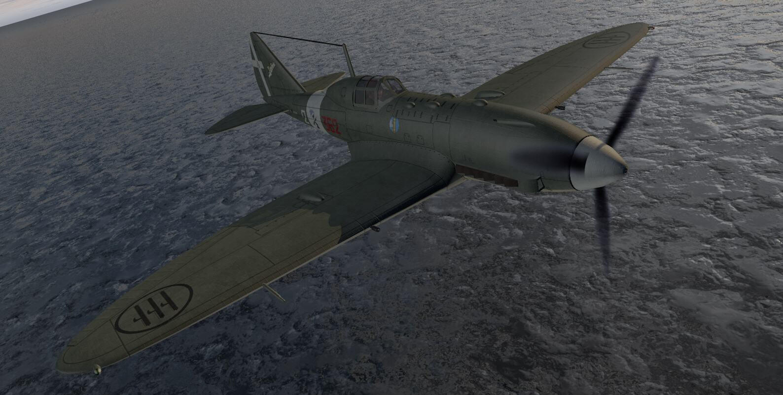 Reggiane Re-2005 Sagittario 3D Model by ChipBassChaos