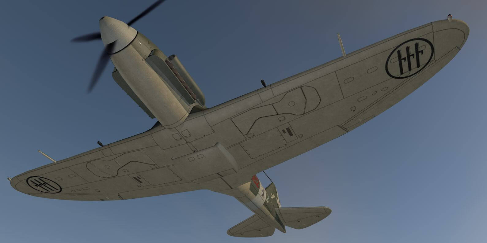 Reggiane Re-2005 Sagittario 3D Model by ChipBassChaos