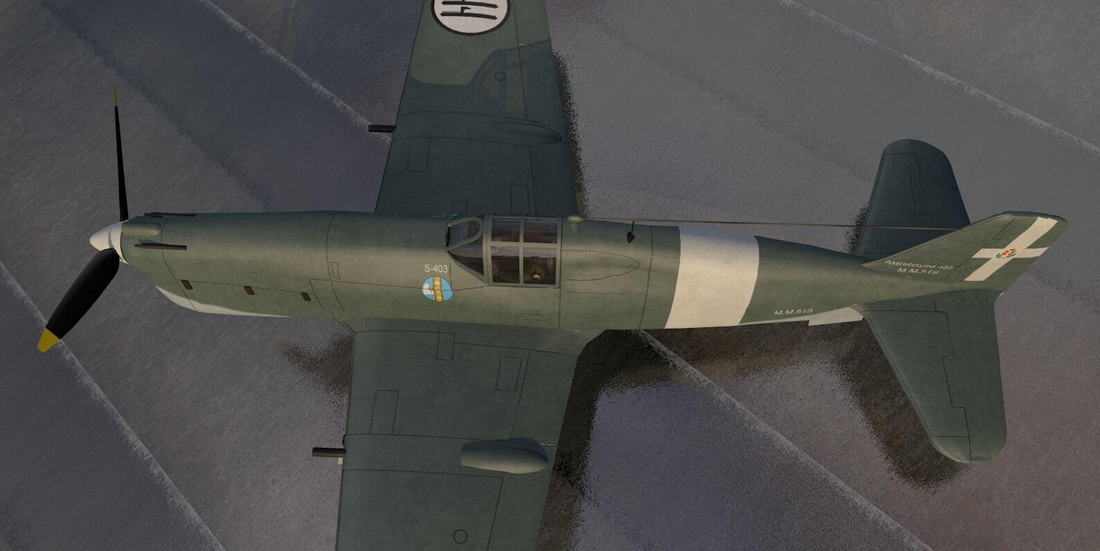 Sai Ambrosini S-403 Dardo 3D Model by ChipBassChaos