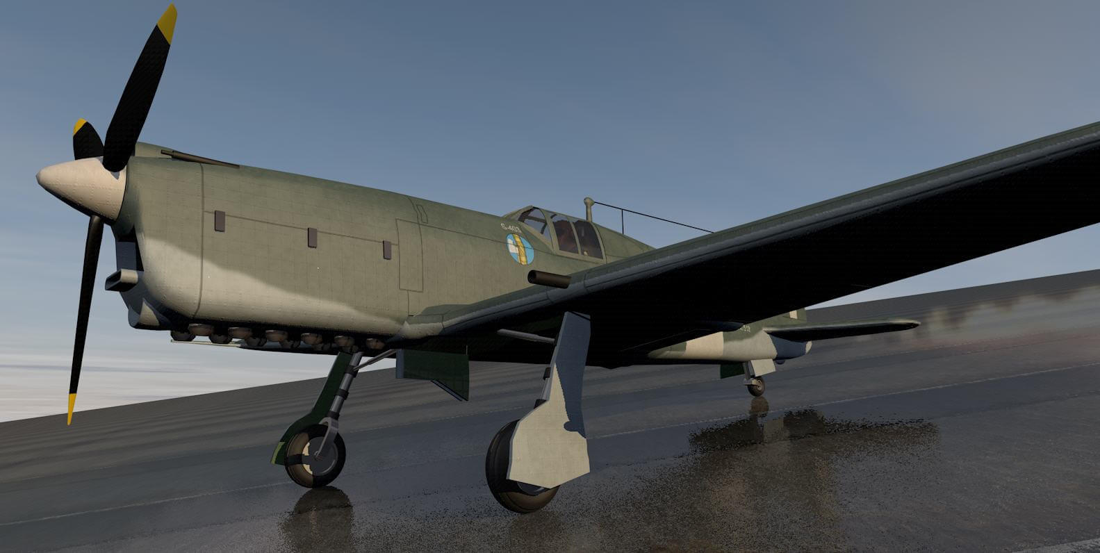 Sai Ambrosini S-403 Dardo 3D Model by ChipBassChaos