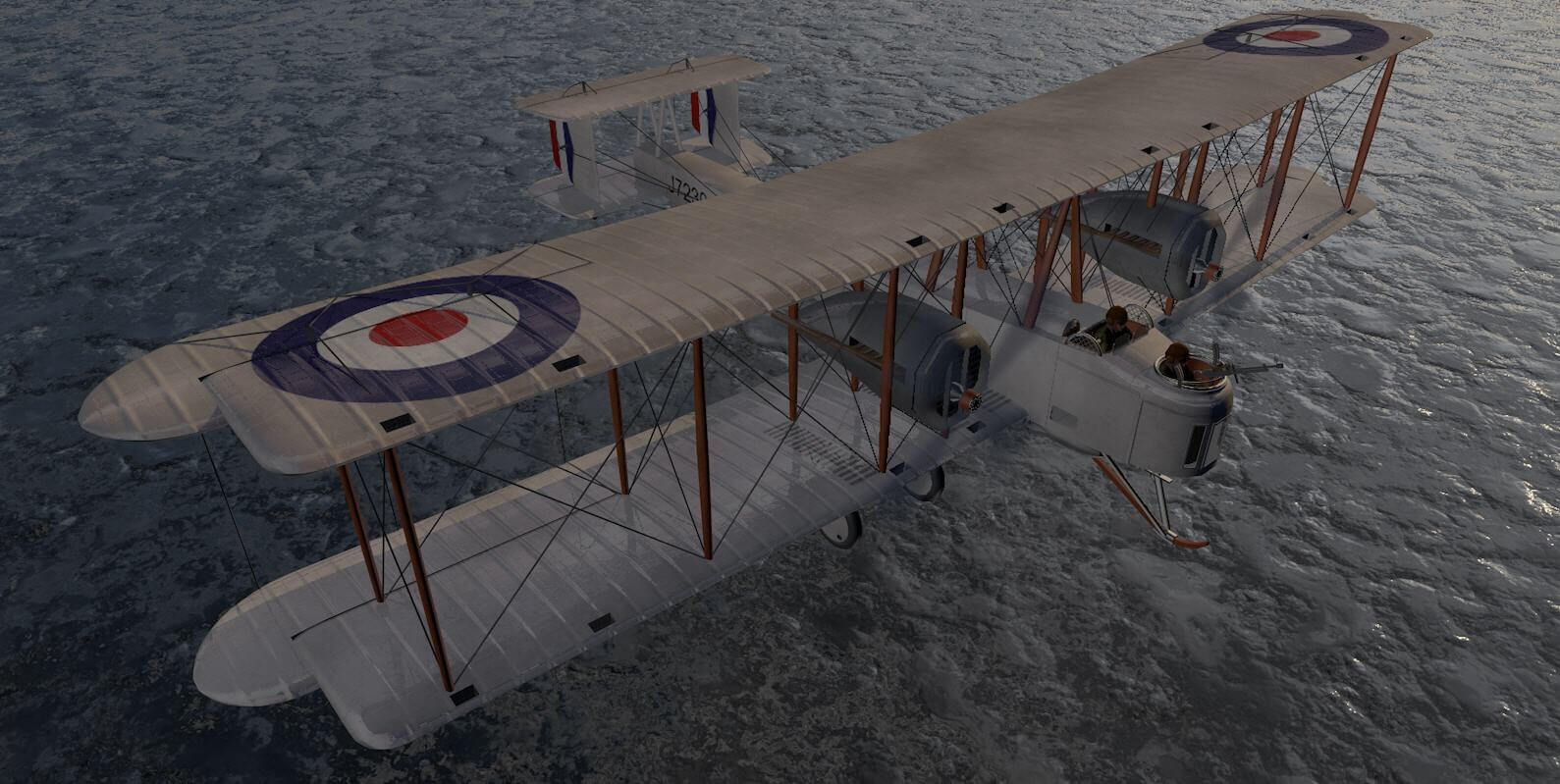 Vickers Vimy 3D Model by ChipBassChaos