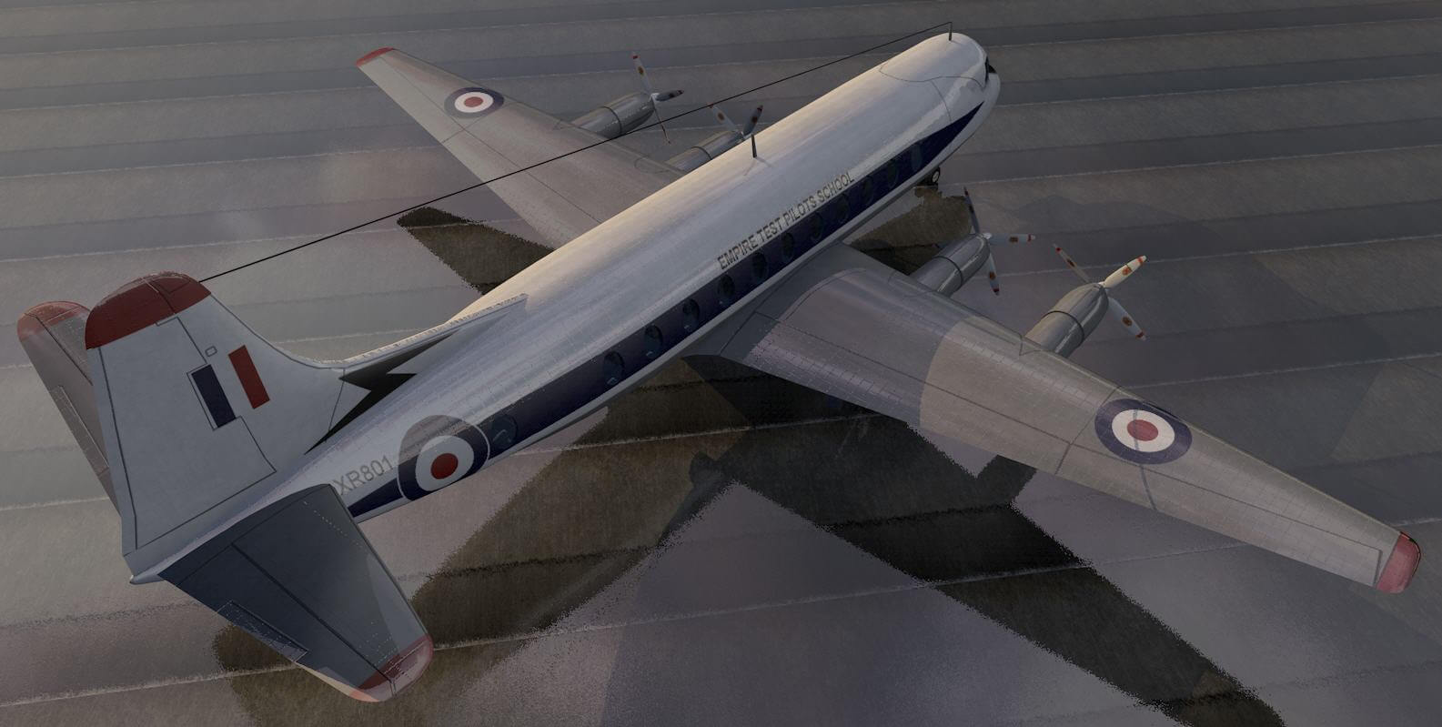 Vickers Viscount 3D Model by ChipBassChaos