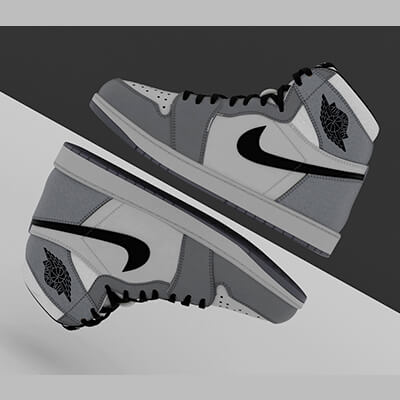 Airjordan 1 Retro Highog Color Gray