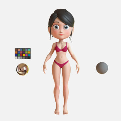 Body Girl Style Chibi