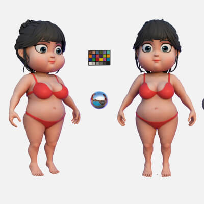 Chibi Girl Chuppy