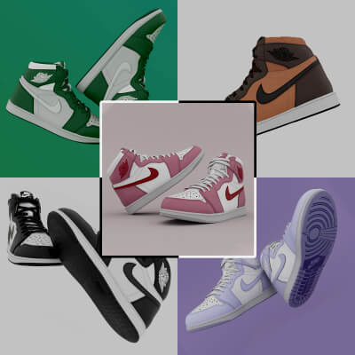 Combo Airjordan 1 Retro Highog Collection