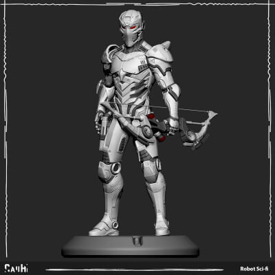 Hard Surface Robot