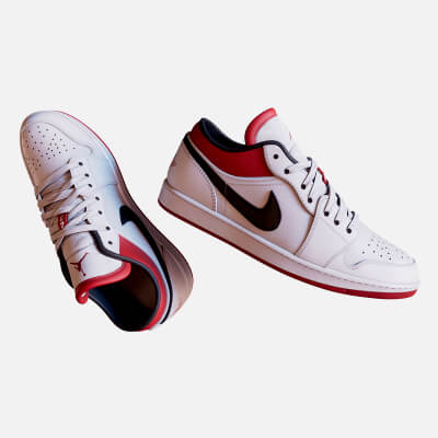 White Univeristy Nike Shoes