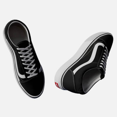 Shoes Skateboarding Black