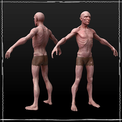 Stylized Slaveman Anatomy