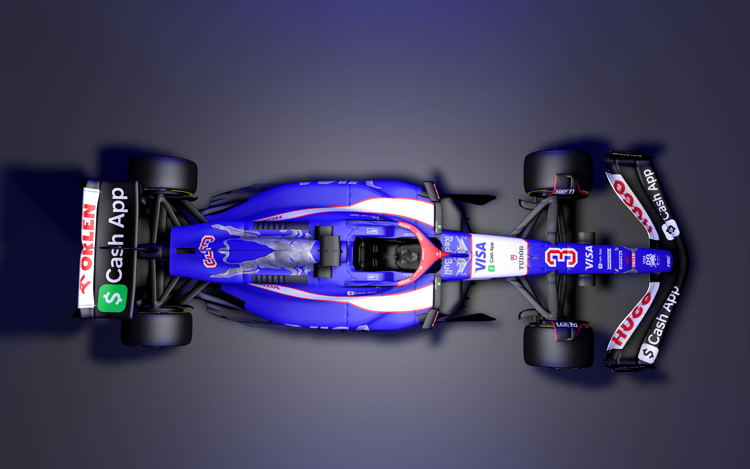 F1 Visa Cash App RB Vcarb 01 - 3D Model by chm770