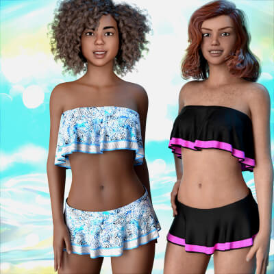 Ocean Waves Swim G8F dForce