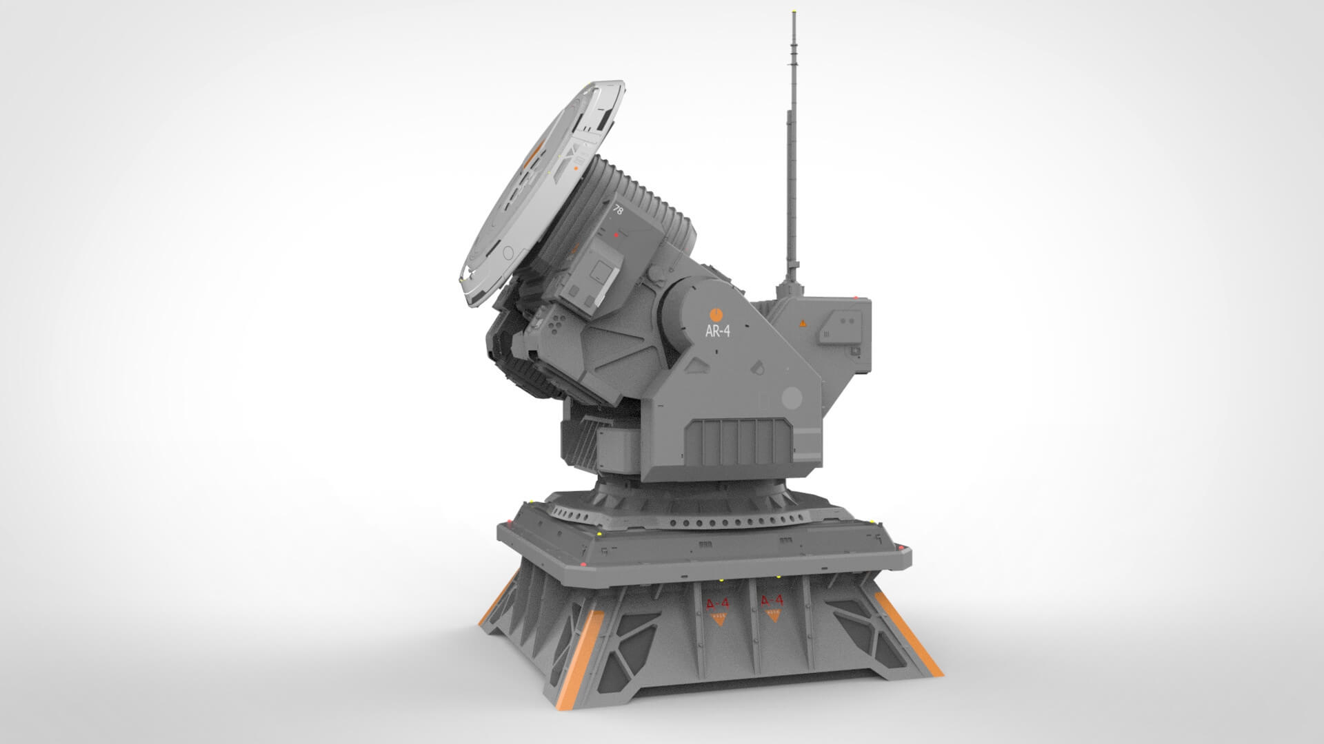 Antenna Locator 2 3D Model by Chtazi