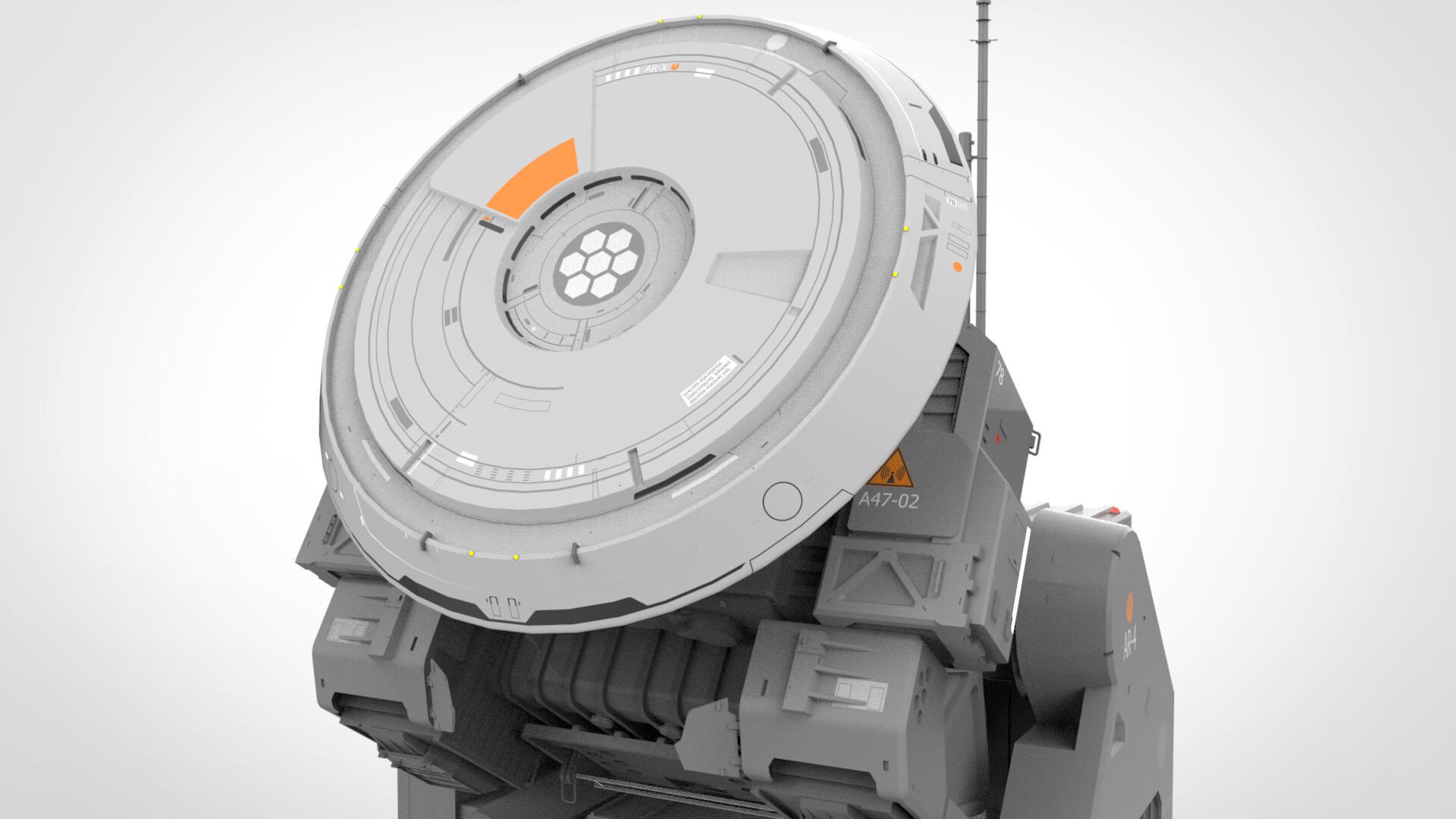Antenna Locator 2 3D Model by Chtazi