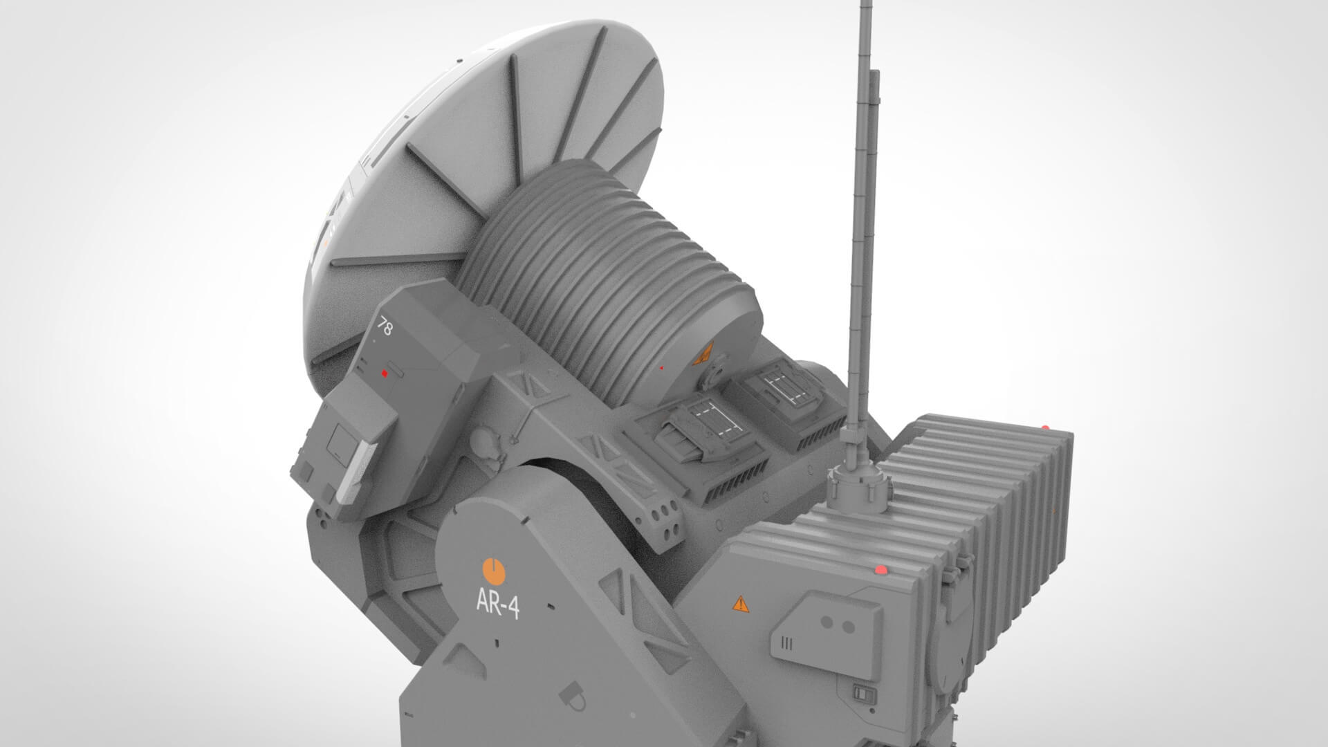 Antenna Locator 2 3D Model by Chtazi