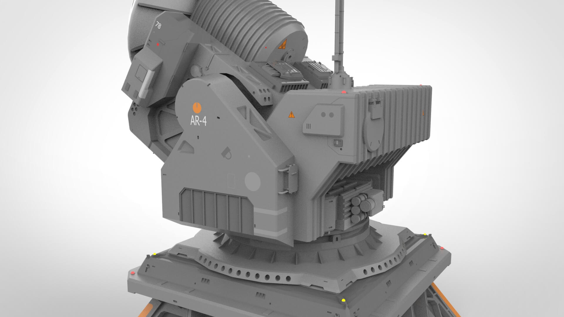Antenna Locator 2 3D Model by Chtazi