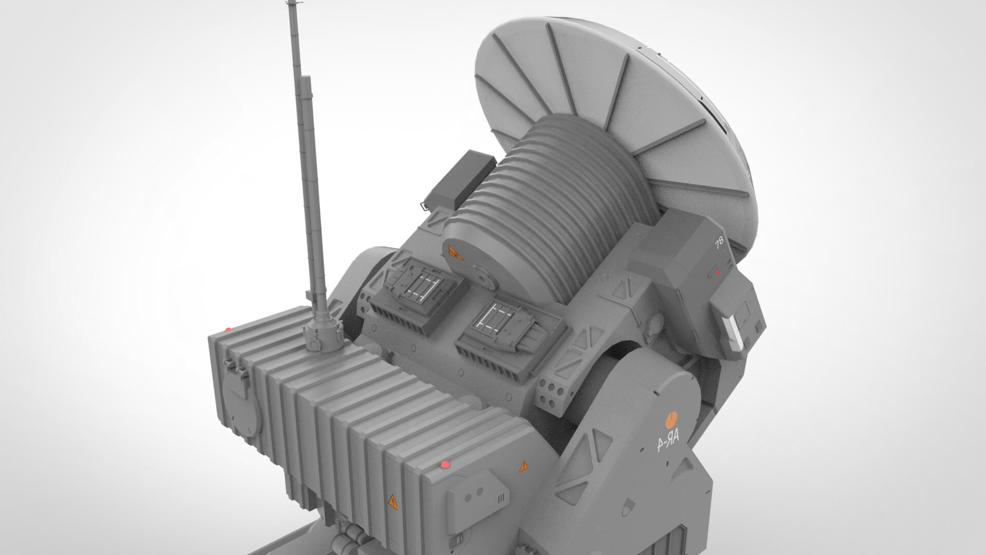 Antenna Locator 2 3D Model by Chtazi