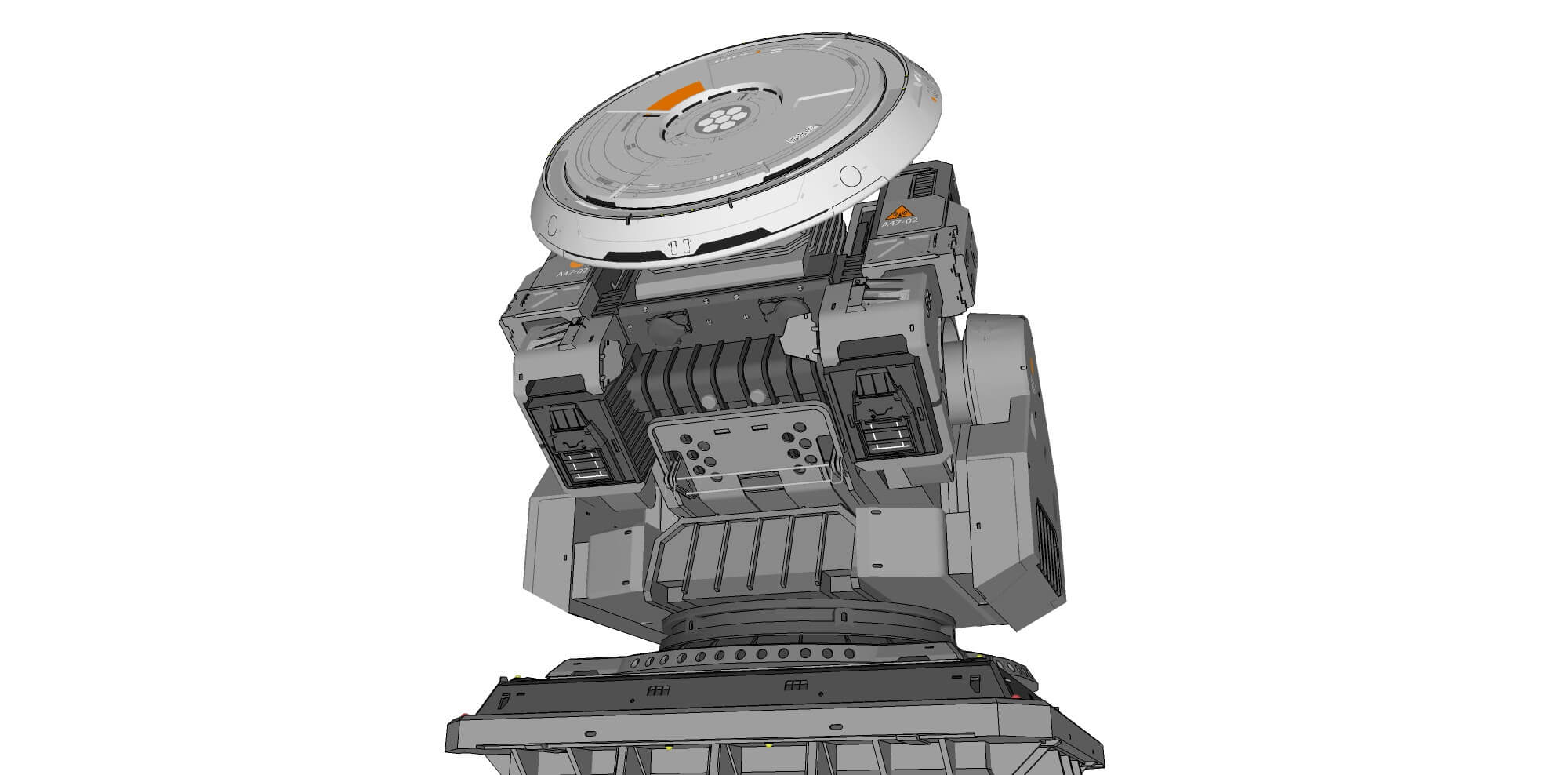 Antenna Locator 2 3D Model by Chtazi