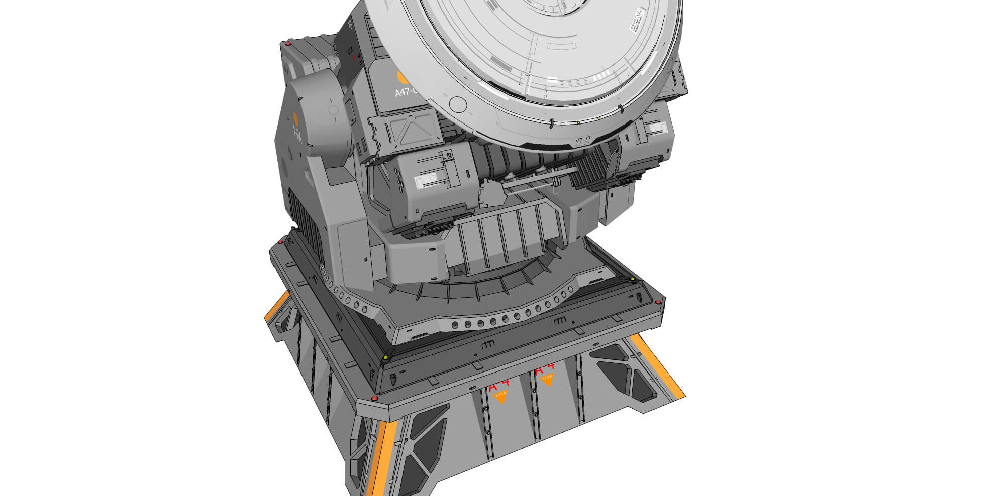 Antenna Locator 2 3D Model by Chtazi