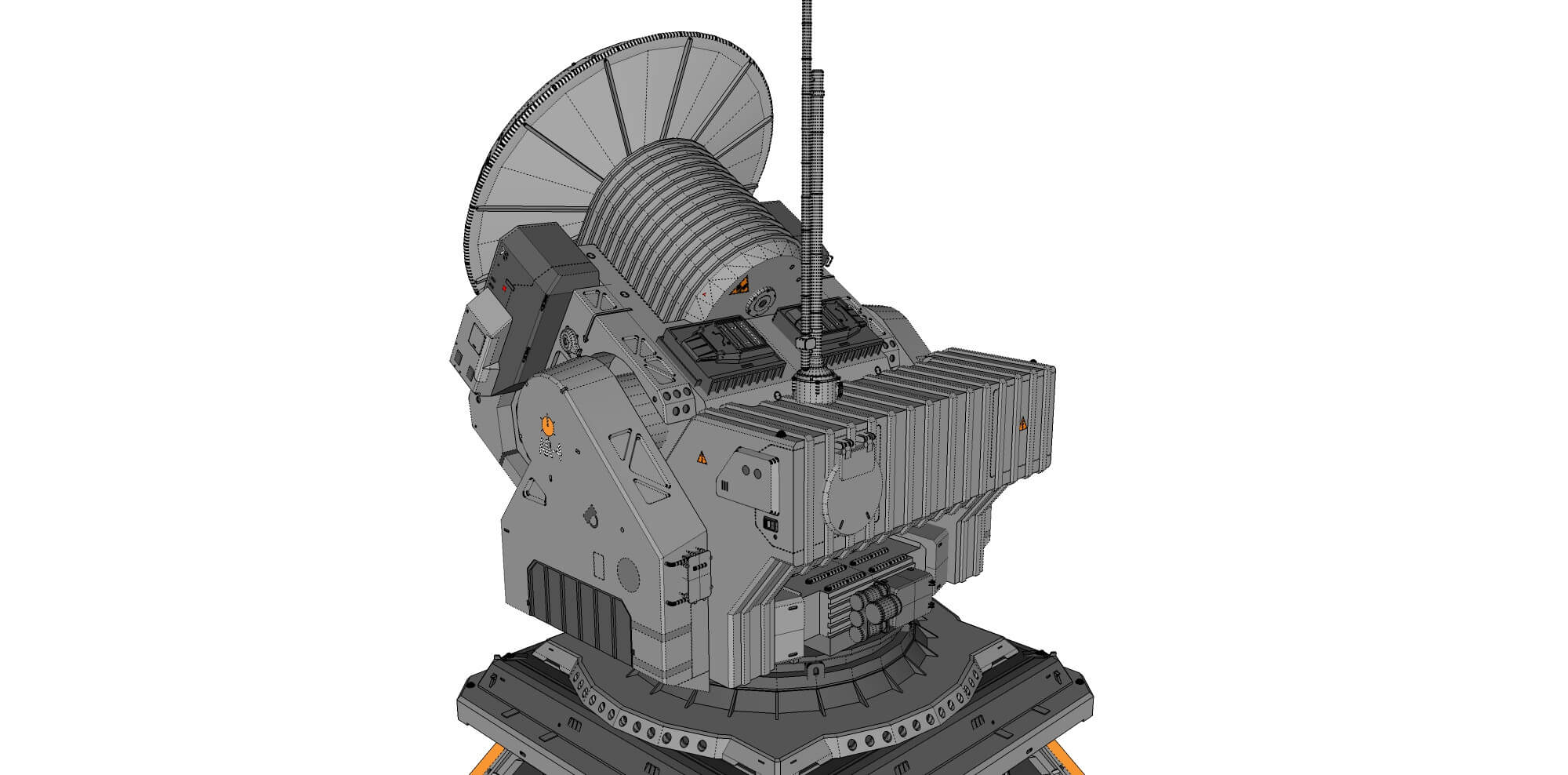 Antenna Locator 2 3D Model by Chtazi