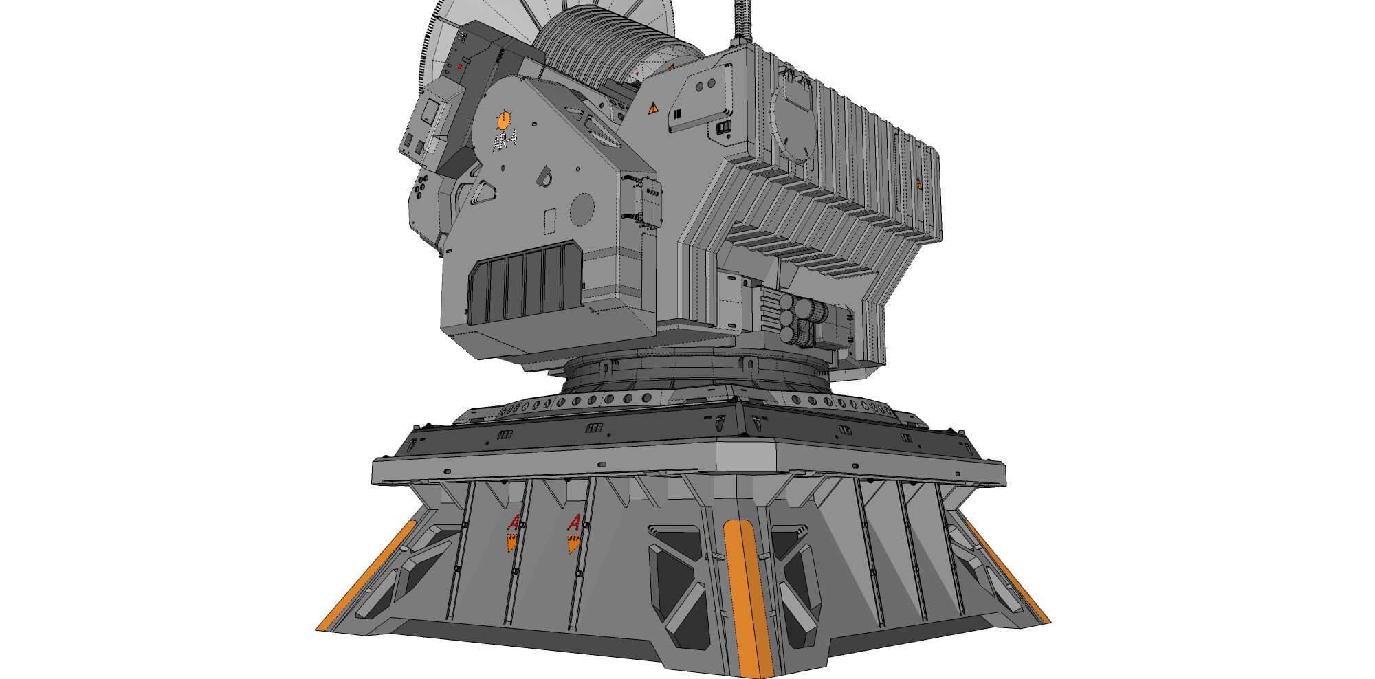Antenna Locator 2 3D Model by Chtazi