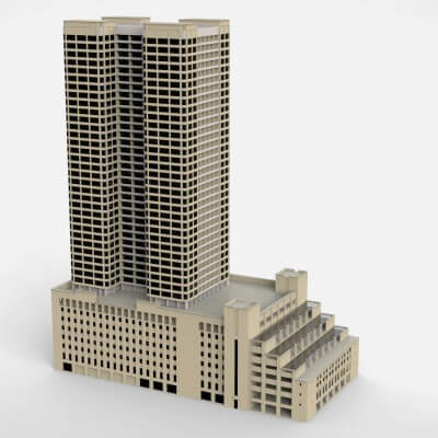 Building 3d model