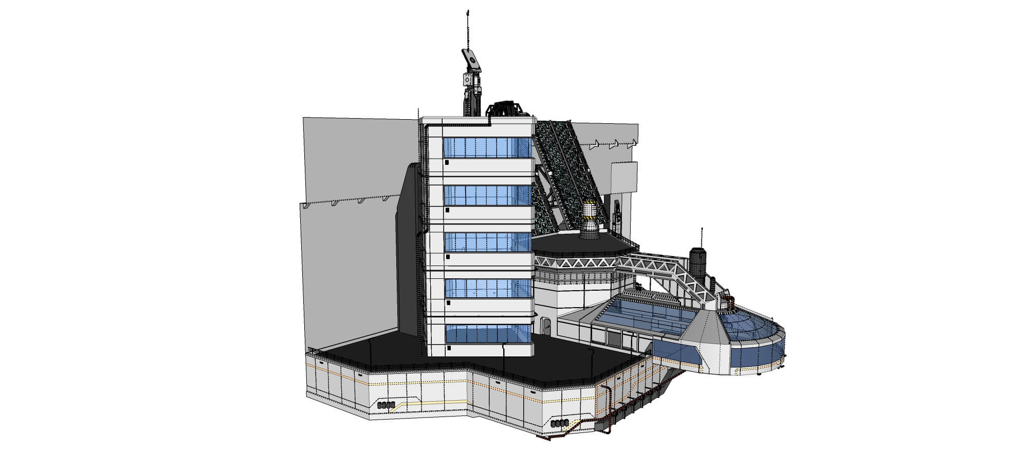 Complex 1 3Dmodel - 3D Model by Chtazi