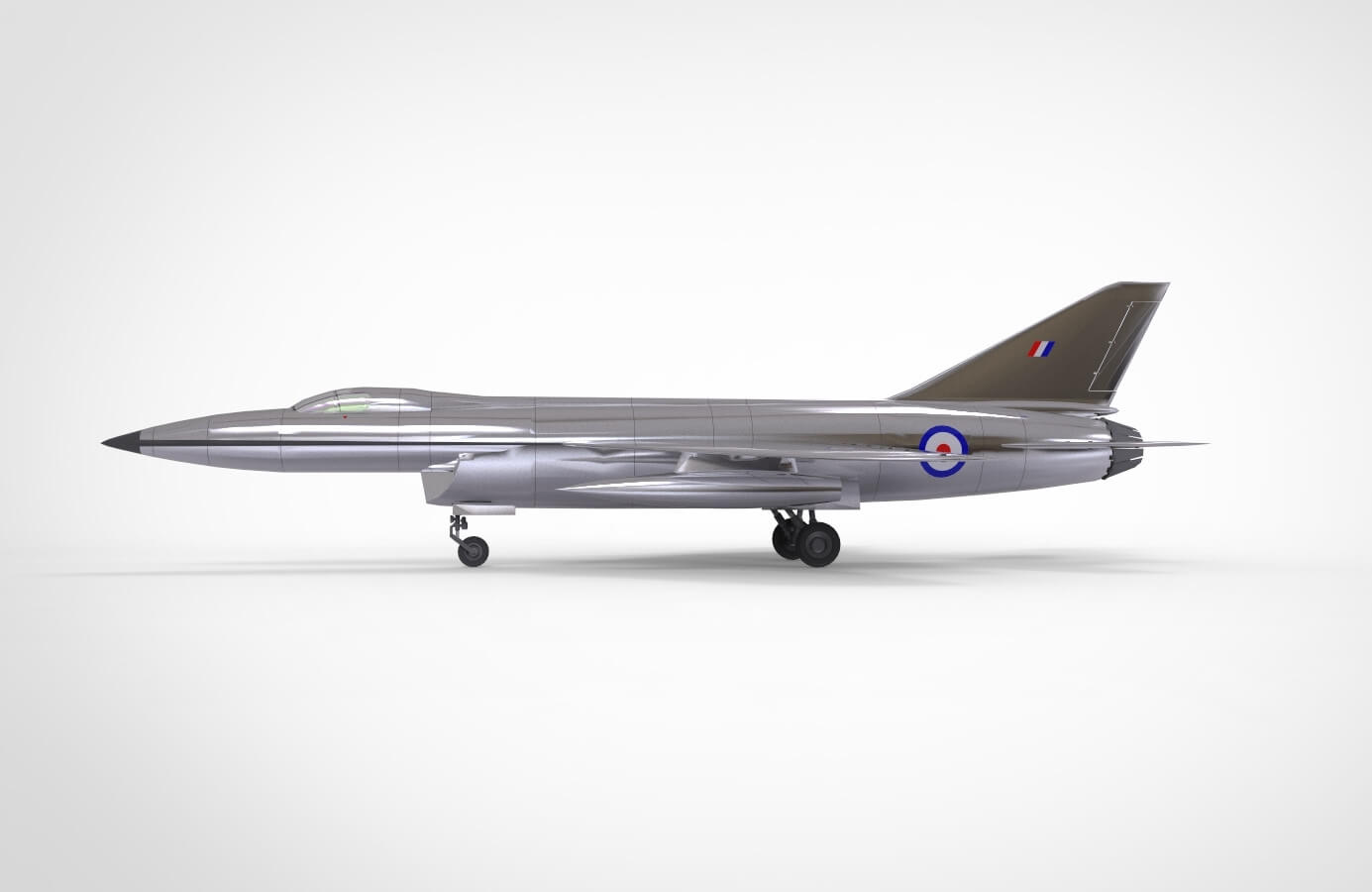 Hawker Siddeley P1121 3D Model by Chtazi