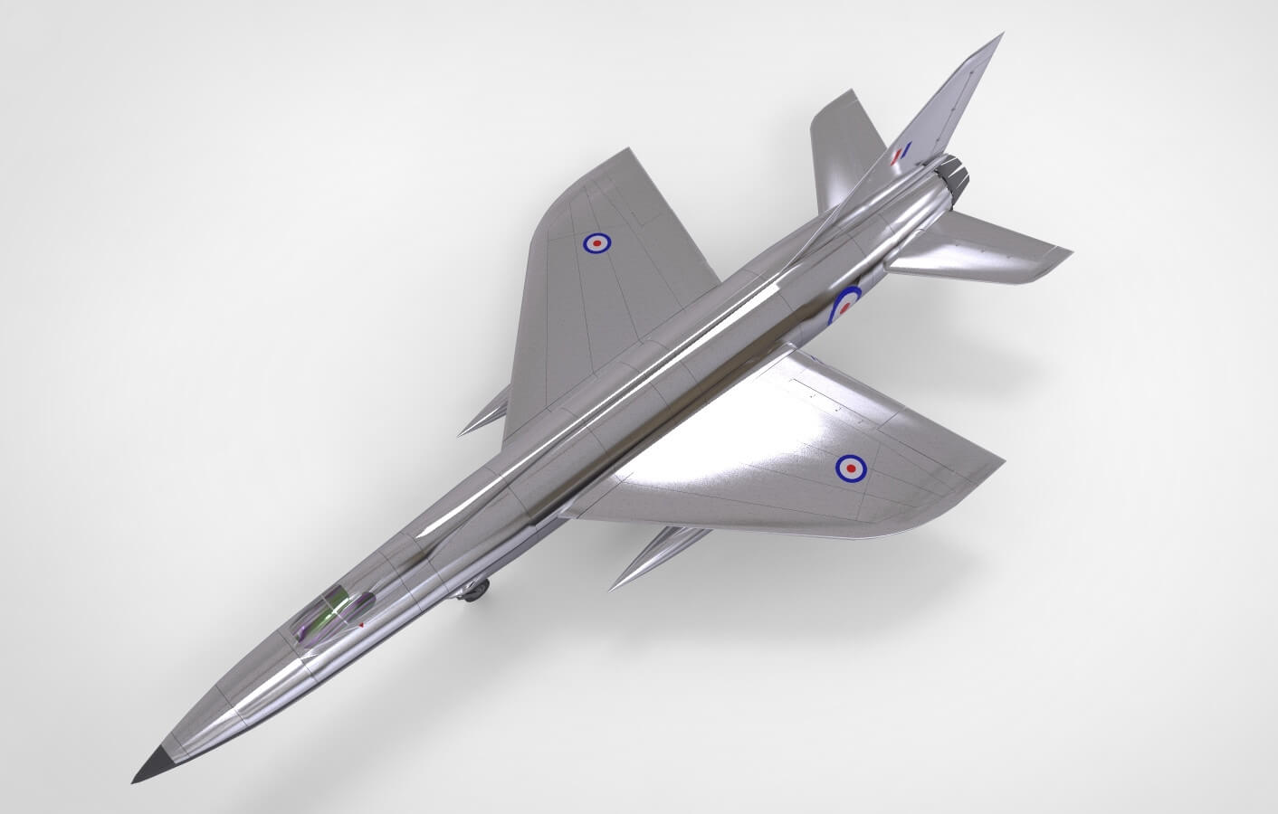 Hawker Siddeley P1121 3D Model by Chtazi