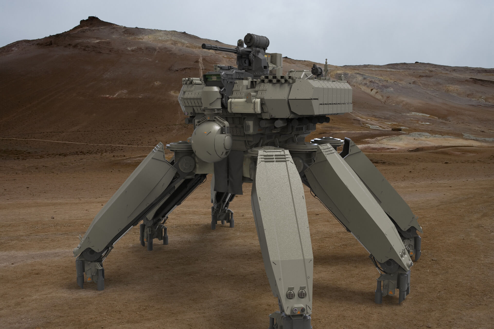 Mech 1 Form Mech 1 3dmodel - 3D Model by Chtazi