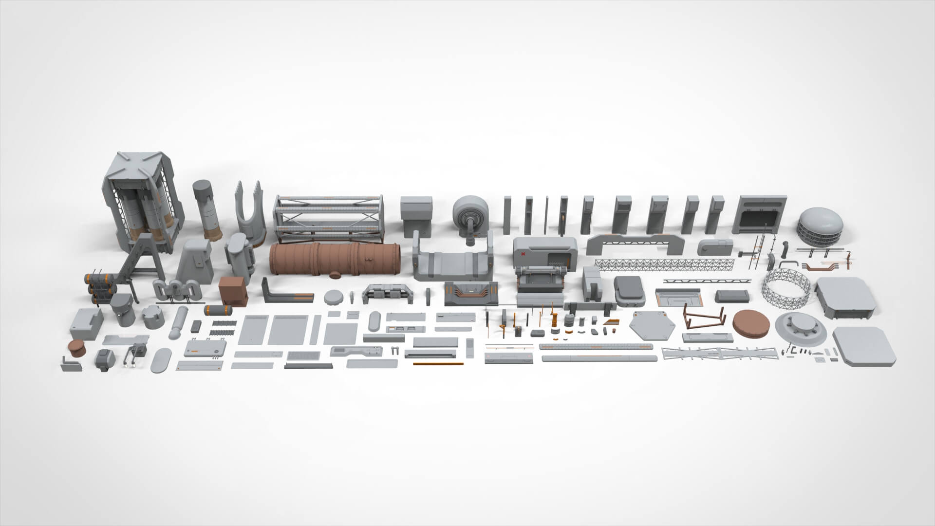 Виктор stl. 3d model elements. Разобранный sci-fi элементы 3d дизайн сфера детали. Decorative elements 3d max. Газовый промышленный факел 3д модель fbx.