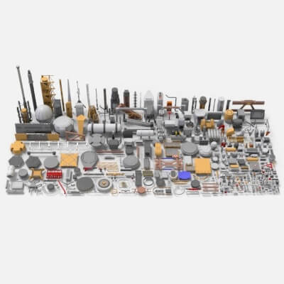 Sci-Fi Architecture Elements Collection 33